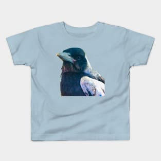 Bub! Rescued Australian Juvenile Magpie. Kids T-Shirt